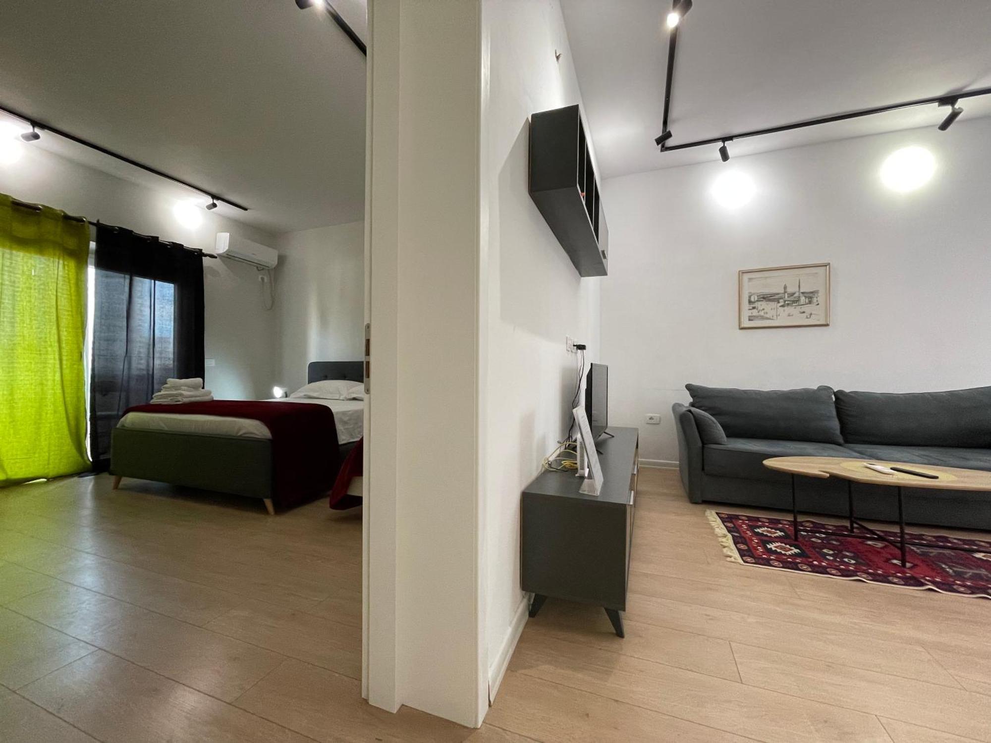 Downtown View Modern Apartment Tirana Exterior foto